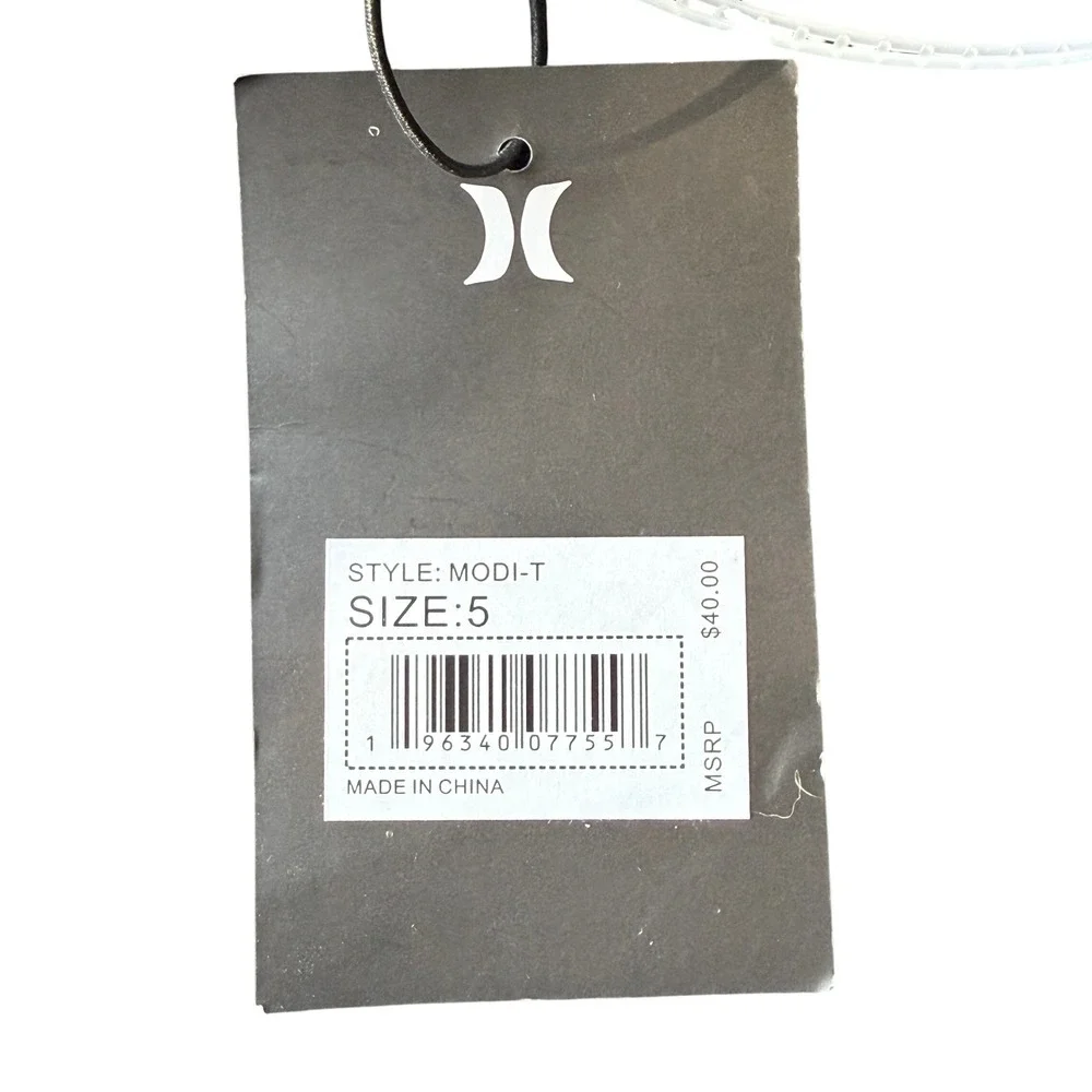 Hurley Modi-T Kids Gray Faux Suede Fur Lined Slipper Mules Size 5 Toddler NEW